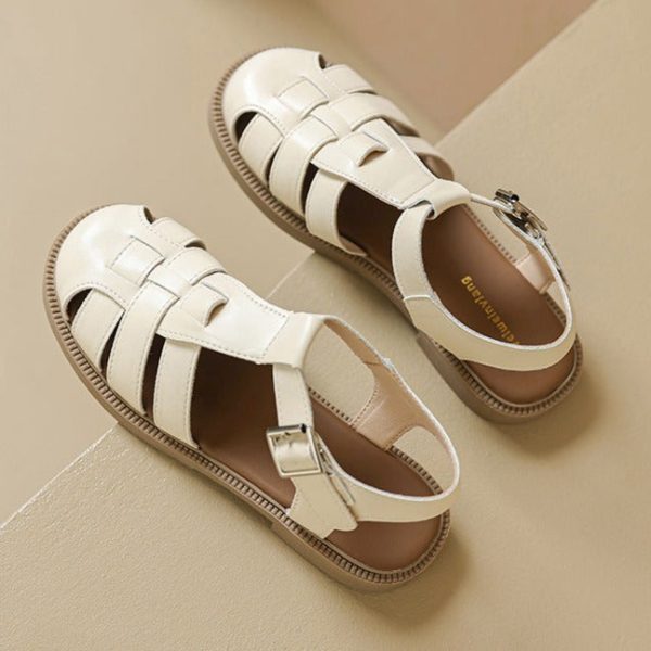 Womans Casual Woven Closed Toe Fisherman Sandals - Image 6