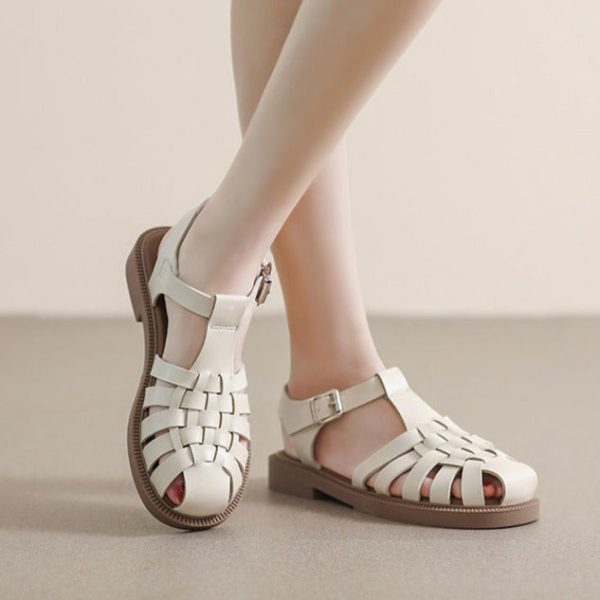 Womans Casual Closed Toe Fisherman Sandals - Image 17