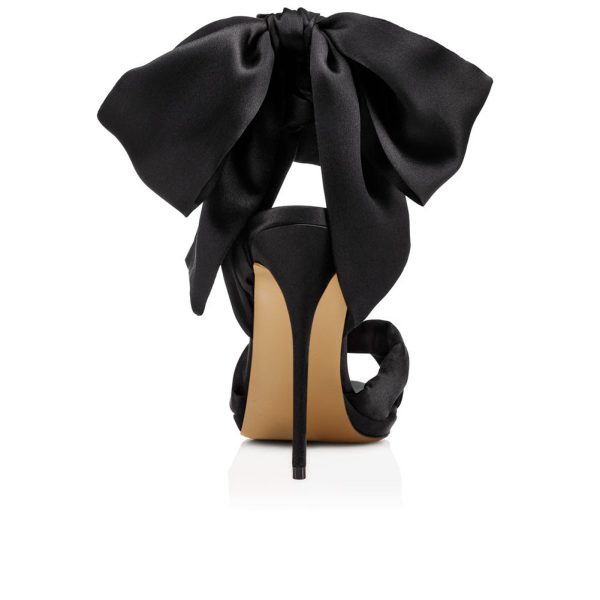 Bow Strap Thin High Heeled Sandals Wedding Shoes - Image 8
