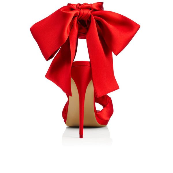 Bow Strap Thin High Heeled Sandals Wedding Shoes - Image 3